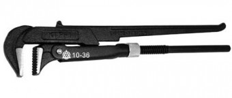 Ключ трубный рычажный, литой 90 град. №2 (400 мм, Cr-V)